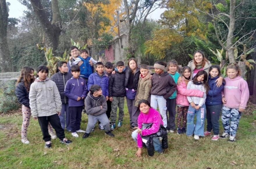 La visita surgió a partir de los contenidos trabajados en el establecimiento.