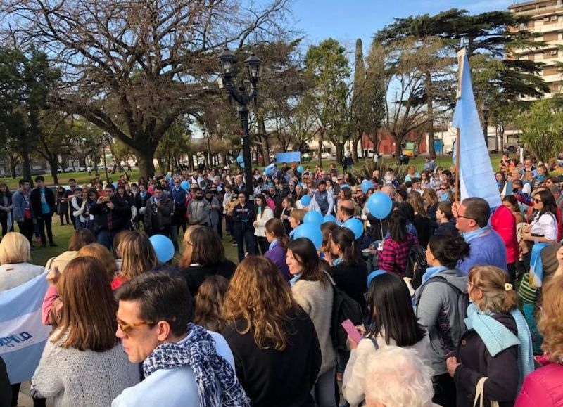 Los pañuelos celestes dirán presente.