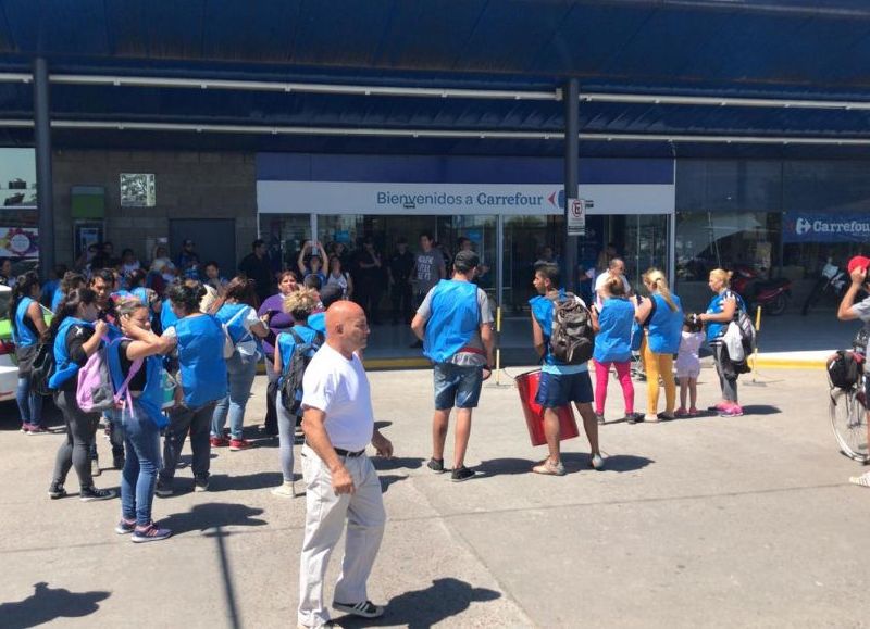 Reclamo en la jornada del miércoles.