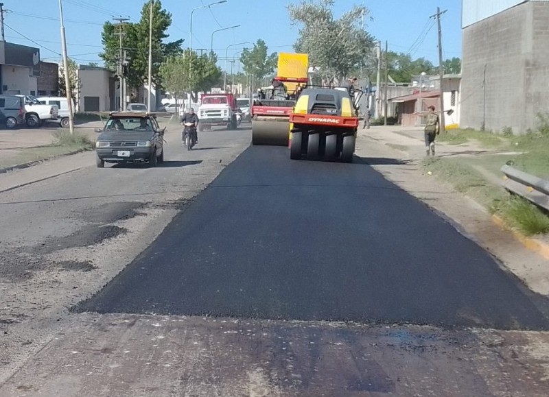 Maquinaria en acción.