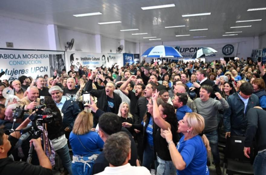 Gran convocatoria en el camping de UPCN.