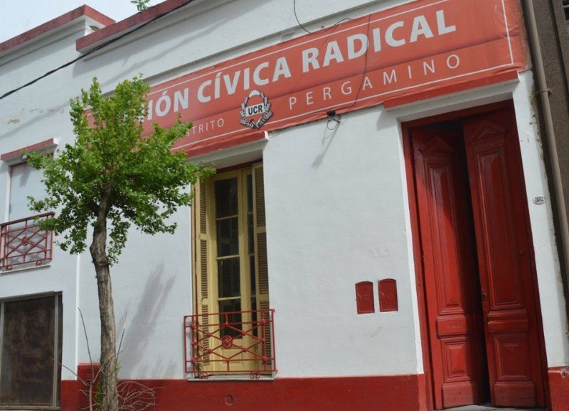 Una de las posturas del radicalismo local.