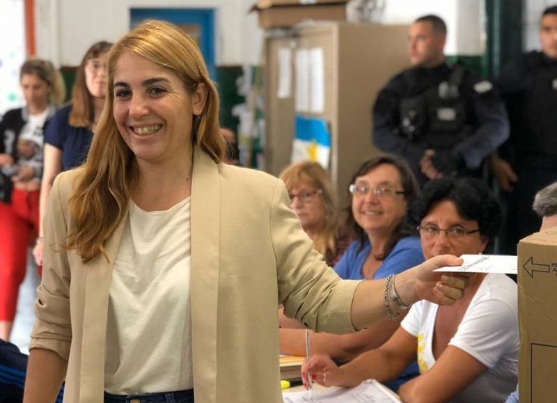 Eugenia Ball Lima, candidata a jefa comunal por el Frente de Todos.