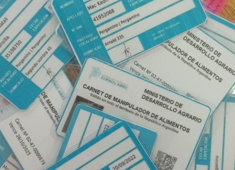 Ya hay carnets listos para retirar.