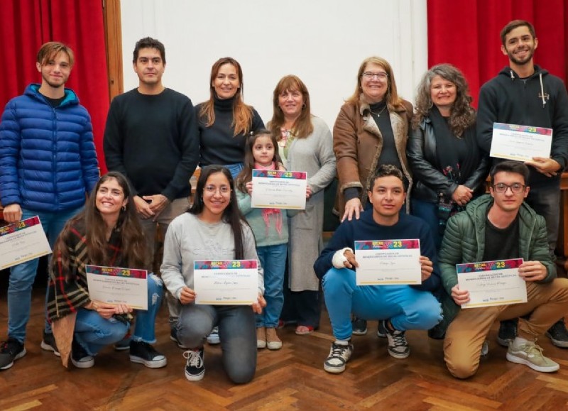 La alegría de los beneficiarios.