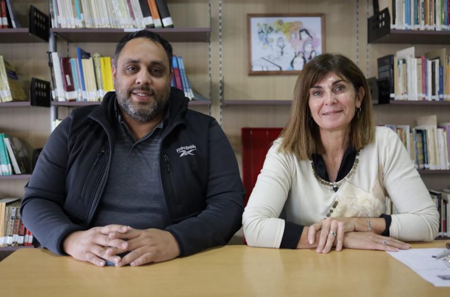Diego Morello y Analía Valente.