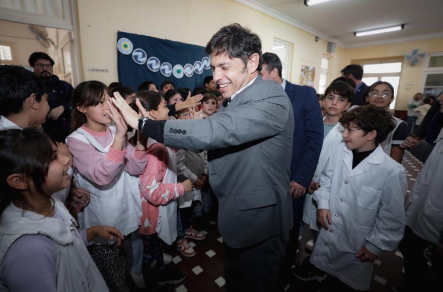 El gobernador estuvo en Arrecifes.