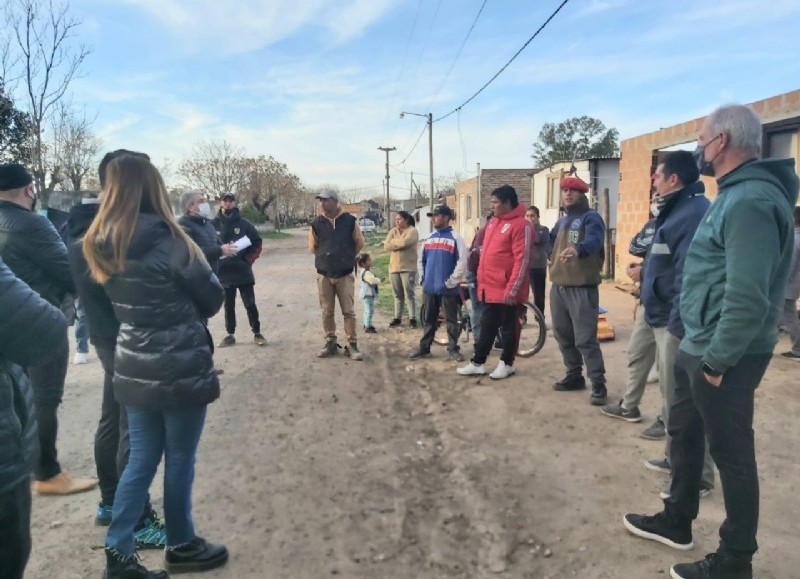 Recorrida por barrios y pueblos.