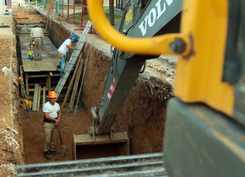 Obras pluviales.