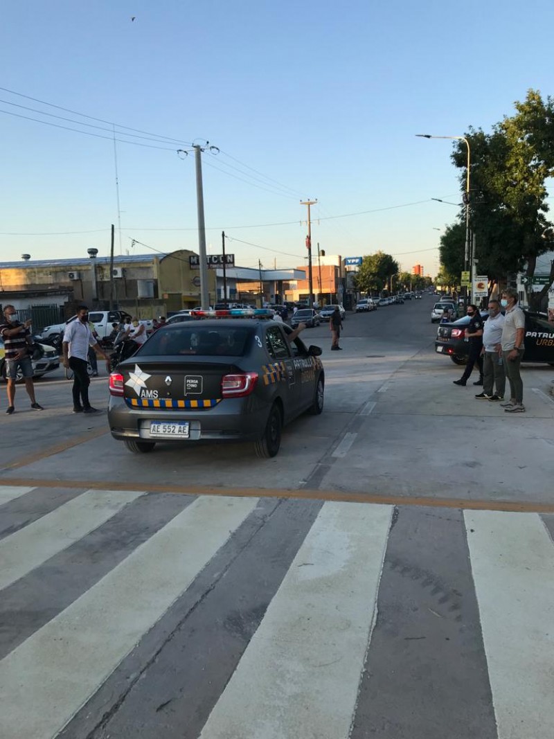 “Esta obra es de los vecinos”, dijo el intendente Martínez.