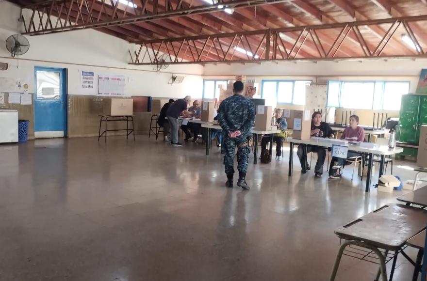 Si bien la concurrencia hasta el momento es baja, se espera que el porcentaje aumente pasado el mediodía. 