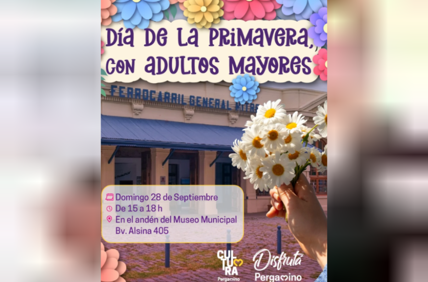 La actividad, con entrada libre y gratuita, se realizará el domingo 28 de septiembre en el andén del Museo Municipal.