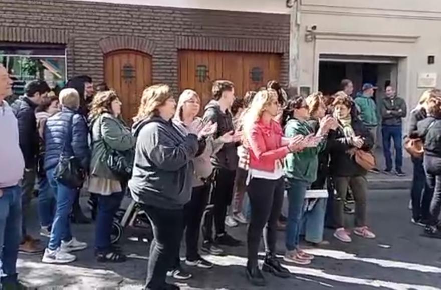 Manifestación vecinal.