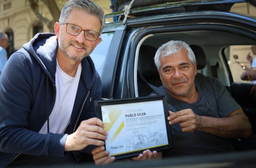 En esta edición, Urbano realiza el trayecto junto al atleta Pablo Silva. 