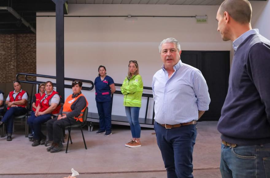 Participó el intendente Martínez.