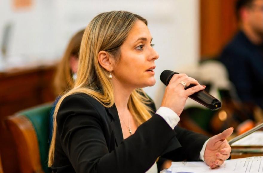 Giuliana Rueda, edil de JxC.