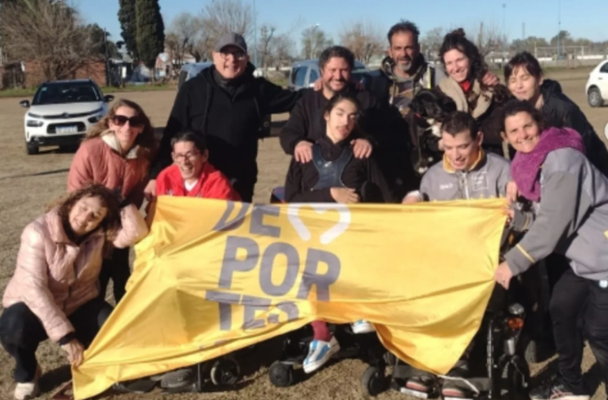 Los pergaminenses participaron de la 4° Fecha de la Liga del Oeste de Boccia.