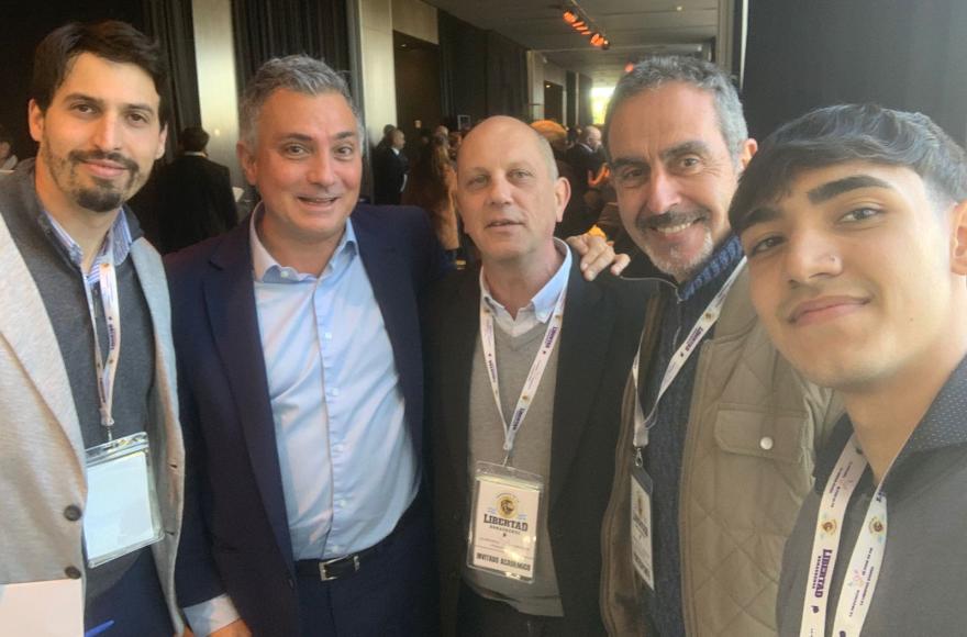 Ezequiel Montenegro, Sebastián Pareja, Ángel Torrano, Jorge Dib y Julián Sayag.