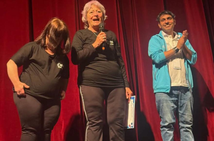 Provincia reconoci&oacute; a Marta Lere por su trayectoria junto a artistas con discapacidad