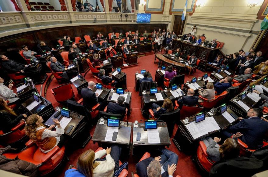 Hubo sesión en el Senado.