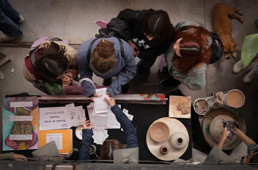 Gran convocatoria de la Expoeducativa realizada en Bellas Artes