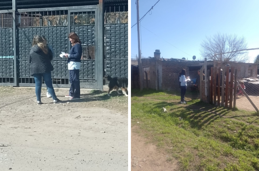 Se llevó a cabo en el Barrio Jorge Newbery un operativo de salud.