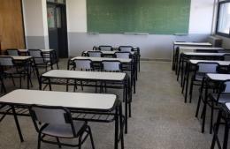 Los docentes mostraron su descontento con las paritarias