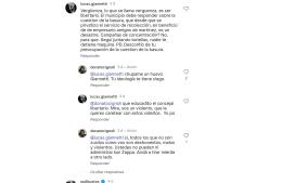 “Chupame un huevo”: la respuesta sin argumentos de un concejal oficialista