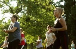 Vuelven las clases abiertas de zumba al Parque Municipal