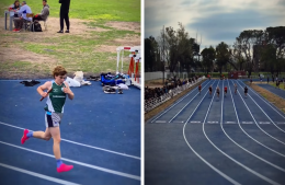 La nueva pista de atletismo, protagonista de los Juegos Bonaerenses