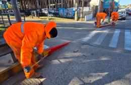 El municipio avanza con el plan anual de señalización vial