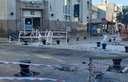 Crecen los reclamos de los comercios por las obras en la peatonal