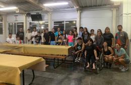 Pergamino recibe atletas paralímpicos