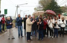 Se presentó la obra integral de calle Laprida