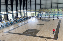 Avanza la obra del microestadio