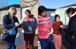 Acciones de concientización en el barrio Quinta Mastrángelo