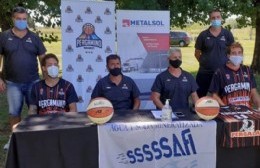 Pergamino Básquet presentó su proyecto y el plantel que afrontará el Torneo Federal