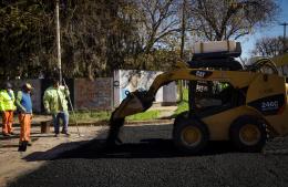 Comenzó la repavimentación de Marcelino Ugarte