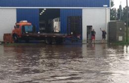 Otra vez barrios bajo el agua