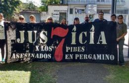 Nueva marcha por los fallecidos en la Comisaría Primera