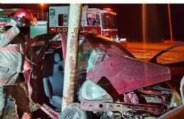 Violento accidente en Pellegrini y Ruta 188