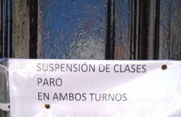 Paro docente confirmado para este miércoles