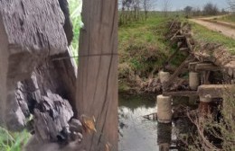 Riesgo de derrumbe en el Puente Pujol
