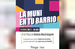 “La Muni en tu Barrio” llega a Plaza Quinta Mastrángelo