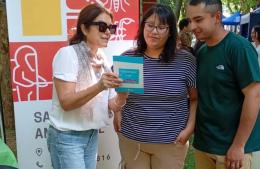 Concientización en la feria de Rancagua