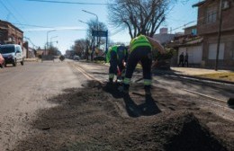 Comenzó la repavimentación de Boulevard Rocha