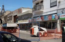 Comenzaron los trabajos en calle San Nicolás