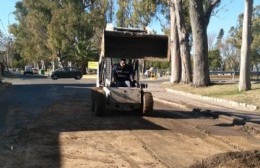 Arreglos de caños de agua en distintos barrios