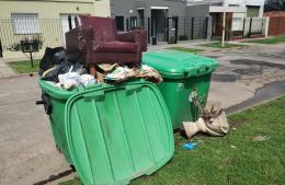 Los contenedores verdes son solo para residuos domiciliarios