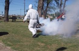 Intensa fumigación en espacios verdes para prevenir el dengue